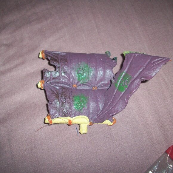 Aquarium Fish Tank Landscape Pirate Ship Wreck Ship Decor Plants Resin Boat Lot - Picture 7 of 9